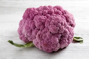 Preparazione Cavolfiore viola al forno - Fase 1