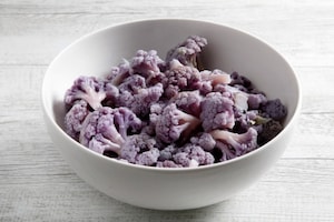 Preparazione Cavolfiore viola al forno - Fase 2