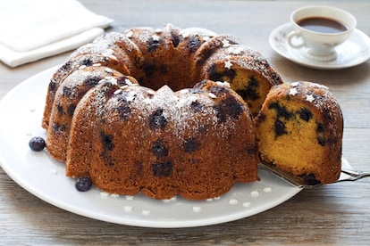 Ciambellone ai mirtilli