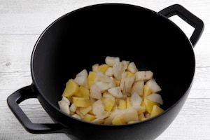 Preparazione Crema di topinambur - Fase 2