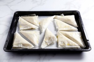 Preparazione Fagottini di pasta fillo pere e gorgonzola - Fase 4