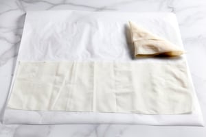 Preparazione Fagottini di pasta fillo pere e gorgonzola - Fase 3