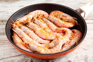 Preparazione Gamberoni in padella - Fase 3