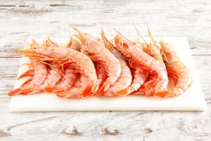 Preparazione Gamberoni in padella - Fase 1