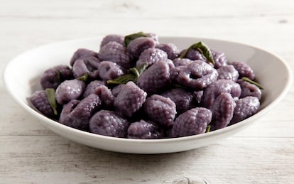 Gnocchi di patate viola