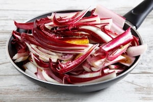 Preparazione Lasagne al radicchio e fontina - Fase 1