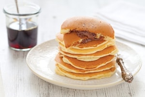 Preparazione Pancake ripieni alla Nutella - Fase 5
