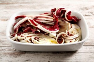 Preparazione Radicchio grigliato in agrodolce - Fase 1