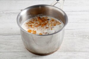 Preparazione Bunet in casseruola  - Fase 3