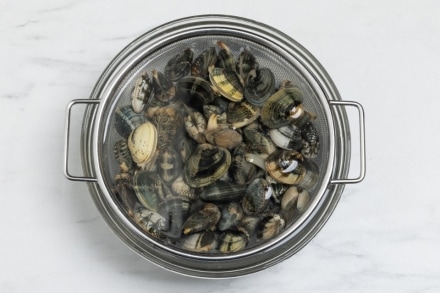 Preparazione Spaghetti alle vongole - Fase 2