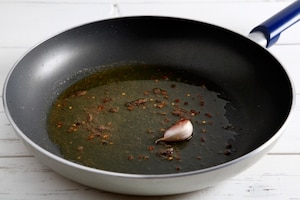 Preparazione Tagliolini cime di rapa e calamari - Fase 1