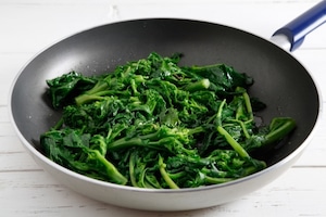 Preparazione Tagliolini cime di rapa e calamari - Fase 2