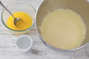 Preparazione Torta magica - Fase 1