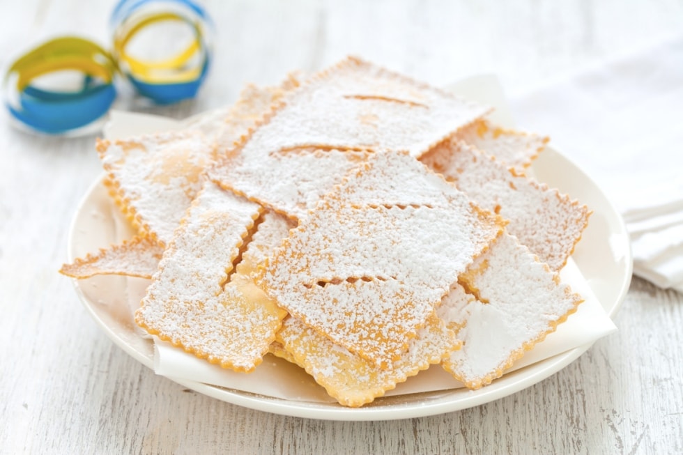 Chiacchiere al forno ricetta