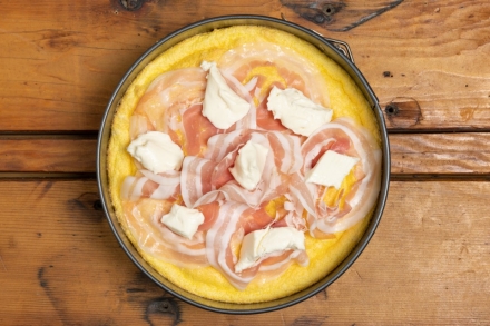 Preparazione Frittata soffiata al forno - Fase 4 Preparazione Frittata soffiata al forno - Fase 4