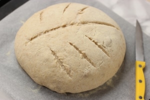 Preparazione Pane semi integrale alle noci - Fase 4