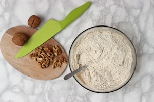 Preparazione Pane semi integrale alle noci - Fase 1