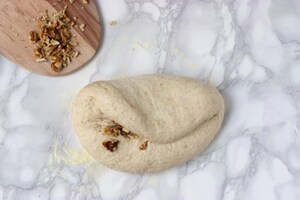 Preparazione Pane semi integrale alle noci - Fase 2