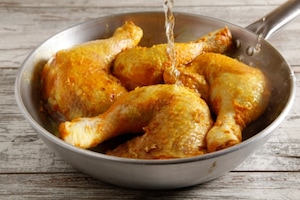 Preparazione Pollo alla curcuma - Fase 2