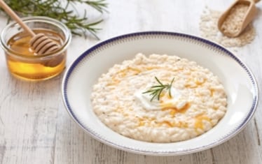 Risotto al miele e rosmarino