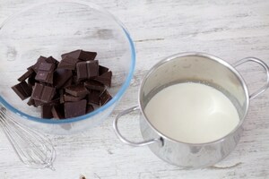 Preparazione Torta al cioccolato e arancia - Fase 3