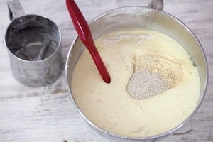 Preparazione Torta di grano saraceno con le pere - Fase 1
