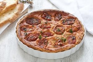 Preparazione Torta di pane salata - Fase 4