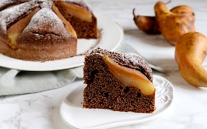 Preparazione Torta pere e cacao facilissima - Fase 4