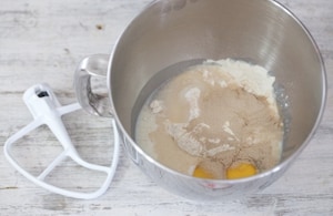 Preparazione Treccia alla Nutella - Fase 1