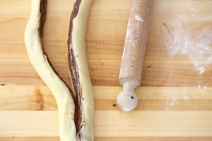 Preparazione Treccia alla Nutella - Fase 4