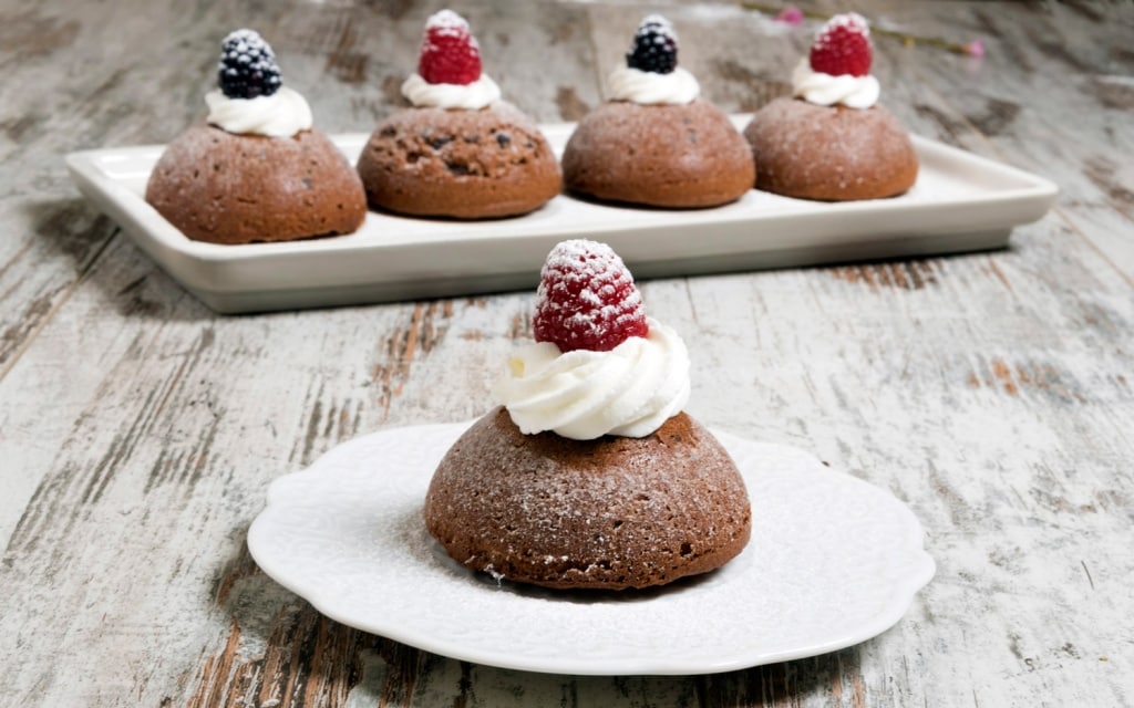 Ricetta Caprese Al Cacao Con Gocce Di Cioccolato Fondente Cucchiaio D Argento