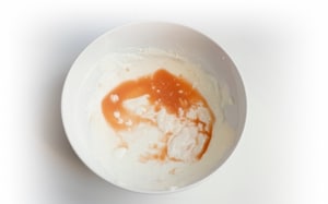 Preparazione Cheesecake arancia e cioccolato - Fase 3