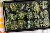 Chips di cavolo nero al forno