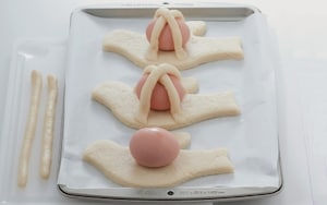 Preparazione Colomba con l'uovo - Fase 2