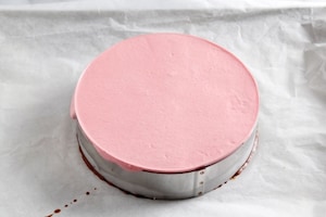 Preparazione Cremoso al cioccolato con mousse al lampone - Fase 8