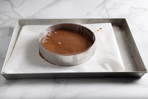 Preparazione Cremoso al cioccolato con mousse al lampone - Fase 4