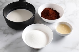 Preparazione Cremoso al cioccolato con mousse al lampone - Fase 9