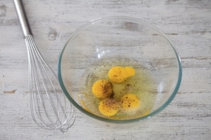 Preparazione Frittata di asparagi - Fase 2