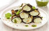 Involtini di melanzane, ricotta e noci