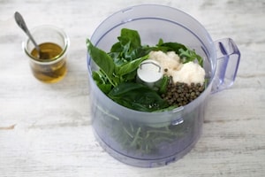 Preparazione Involtini di melanzane, ricotta e noci - Fase 2