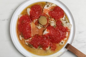 Preparazione Merluzzo in umido - Fase 2