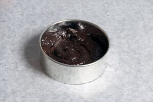 Preparazione Morbidoso con nido di cremoso al cioccolato fondente - Fase 4