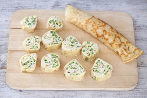 Preparazione Rotolini di crepes agli asparagi - Fase 6
