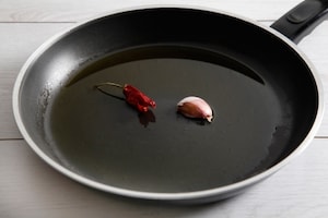 Preparazione Spaghetti di farro con pancetta e capesante - Fase 1