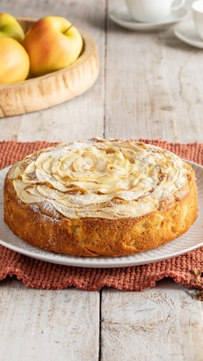 Torta di mele senza burro