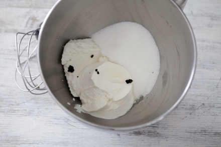 Preparazione Torta ricotta e pere - Fase 4 Preparazione Torta ricotta e pere - Fase 4