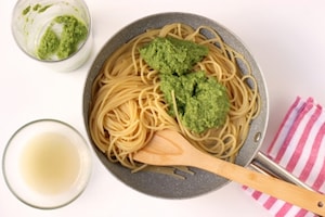 Preparazione Vermicelli alle vongole e crema di broccoli - Fase 4