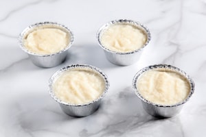 Preparazione Bavarese vegan al cocco e coulis di mango - Fase 2