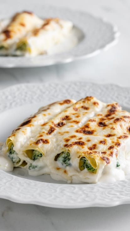 Cannelloni ricotta e spinaci