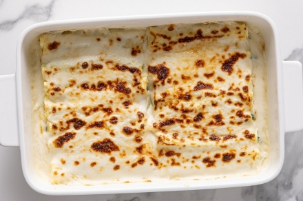 Preparazione Cannelloni ricotta e spinaci - Fase 6 Preparazione Cannelloni ricotta e spinaci - Fase 6